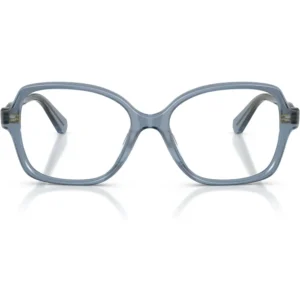 SWAROVSKI MONTURA CUADRADO SK2063 54 MM MUJER | MILKY LIGHT BLUE/DEMO LENS