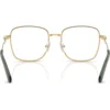 SWAROVSKI MONTURA CUADRADO SK1036 55 MM MUJER | GOLD/GREEN/DEMO LENS