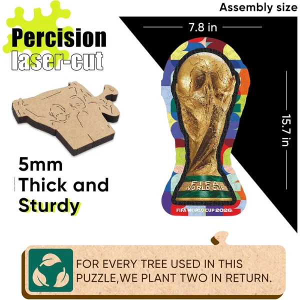ROMPECABEZAS TROFEO FIFA WORLD CUP 2026 200 PCS