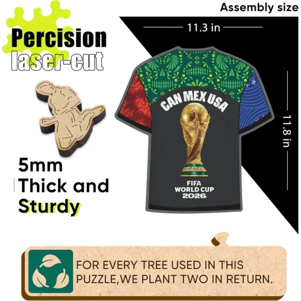 ROMPECABEZAS FIFA WORLD CUP 2026 CANADA MEXICO USA 200 PCS