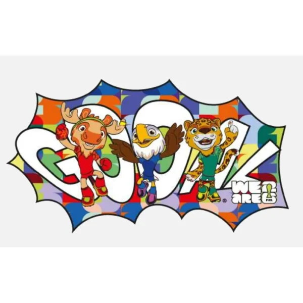 ROMPECABEZAS MASCOTAS FIFA WORLD CUP 2026 200 PCS