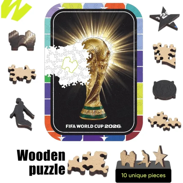 ROMPECABEZAS TROFEO FIFA WORLD CUP 2026 DECORACION 200 PCS