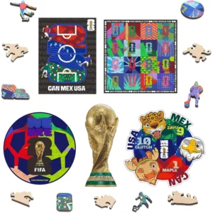 ROMPECABEZAS FIFA WORLD CUP 2026 SURTIDO 5 CAJAS