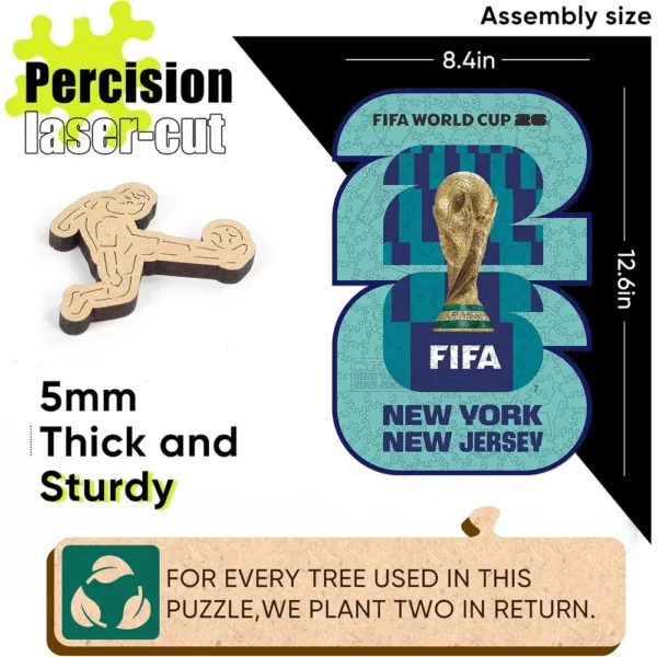 ROMPECABEZAS FIFA WORLD CUP 2026 NEW YORK NEW JERSEY 200 PCS