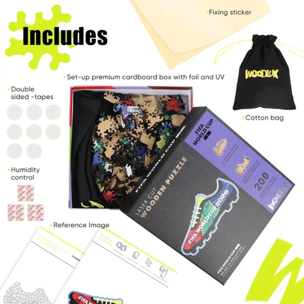 ROMPECABEZAS BOTA FIFA WORLD CUP 2026 200 PCS