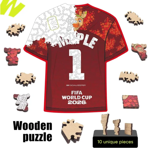ROMPECABEZAS CAMISETA MAPLE FIFA WORLD CUP 2026 200 PCS