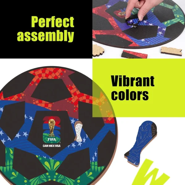 ROMPECABEZAS FUTBOL FIFA WORLD CUP 2026 200 PCS