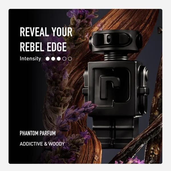 SET PERFUME RABANNE PHANTOM HOMBRE 3 PZS
