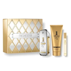 SET PERFUME RABANNE 1 MILLION LUCKY HOMBRE 3 PZS