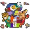 ROMPECABEZAS BOLSILLO FIFA WORLD CUP 2026 MASCOTAS 26 PCS