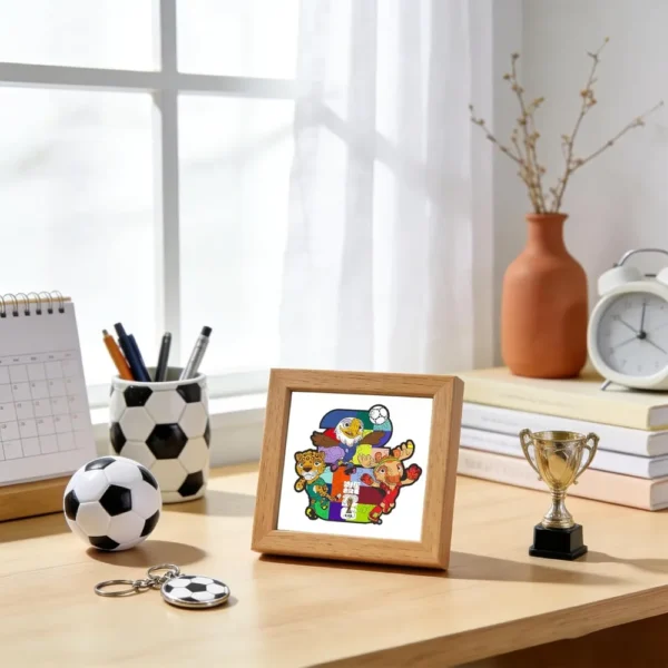 ROMPECABEZAS BOLSILLO FIFA WORLD CUP 2026 MASCOTAS 26 PCS