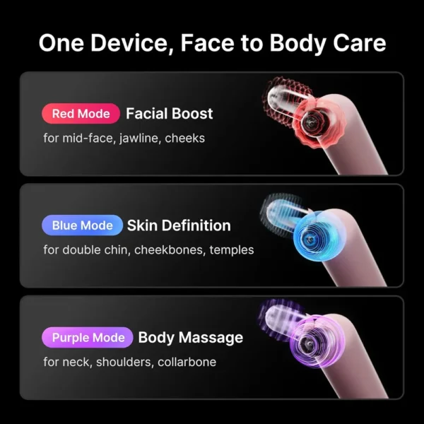 SET 2 EN 1  MINI BOOSTER PRO PLUS ROLLER MEDICUBE PINK