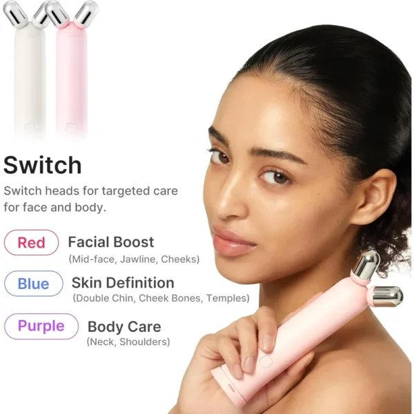 SET 3 EN 1 MINI BOOSTER PRO PLUS FULL FACE WHITE