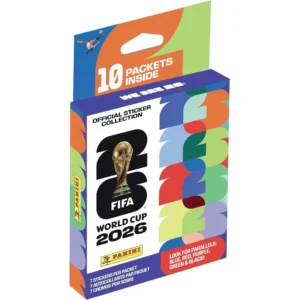 OFICIAL COPA MUNDIAL FIFA 2026 10 PACKS STICKER