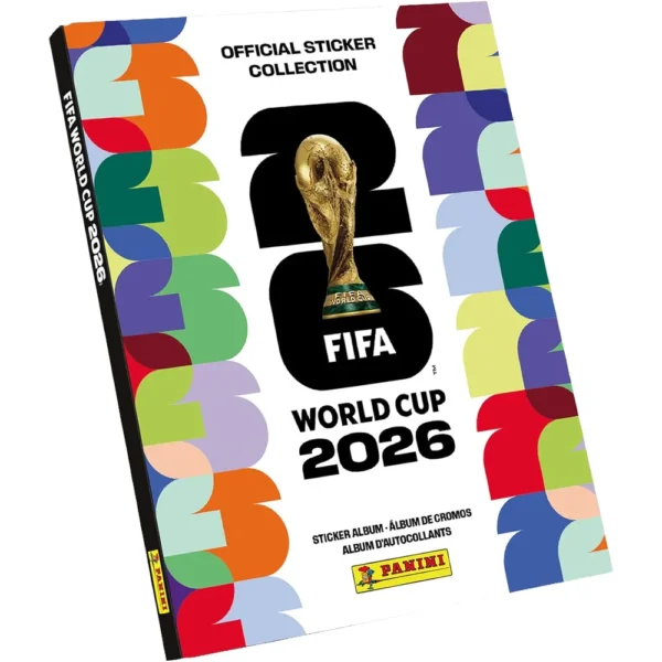 ALBUM DURO OFICIAL COPA MUNDIAL FIFA 2026 + 50 PAQUETES CON CROMOS STICKER - AMAZON EXCLUSIVO