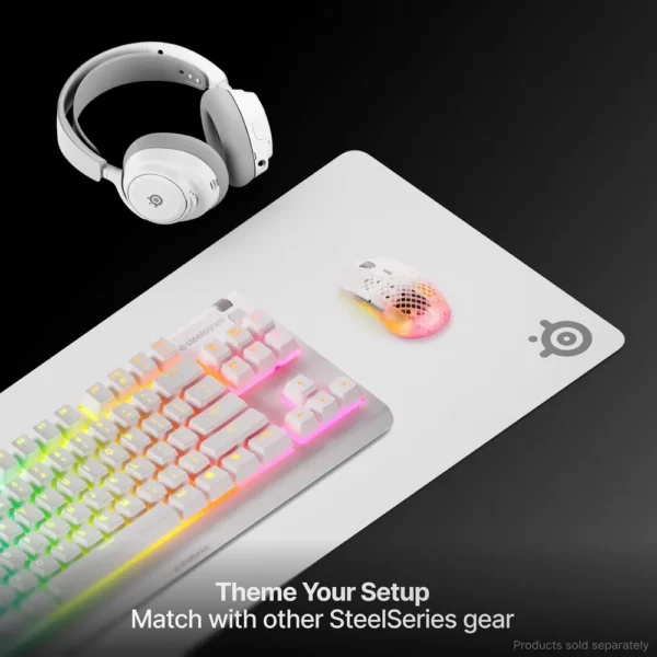 MOUSEPAD QCK XXL HEAVY STEELSERIES | BLANCO