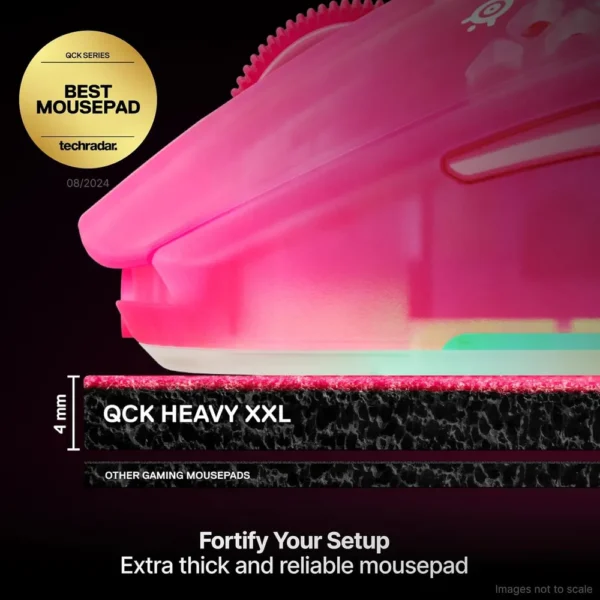MOUSEPAD QCK XXL HEAVY STEELSERIES | MAGENTA