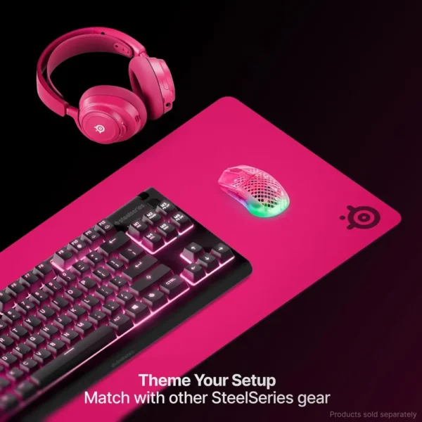MOUSEPAD QCK XXL HEAVY STEELSERIES | MAGENTA
