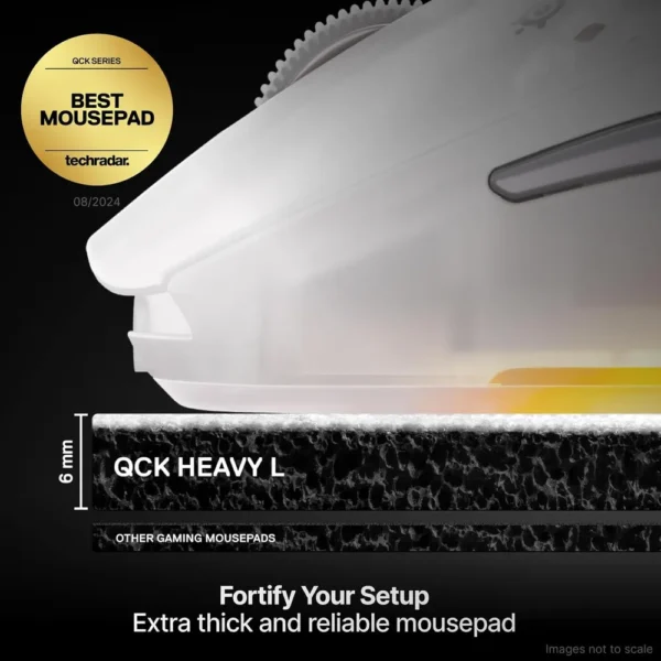 MOUSEPAD QCK LARGE HEAVY STEELSERIES | BLANCO