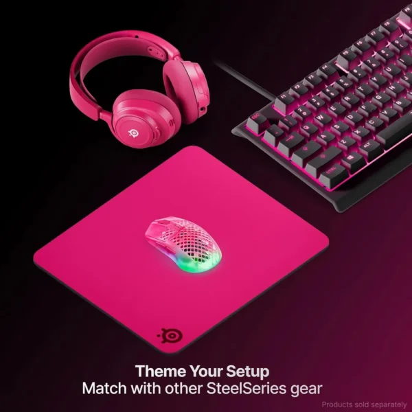 MOUSEPAD QCK LARGE HEAVY STEELSERIES | MAGENTA