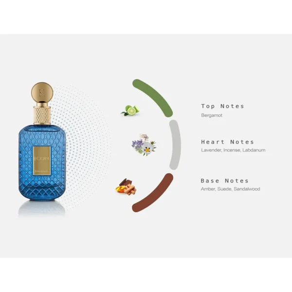 PERFUME KHADLAJ ICON EDP HOMBRE 3.4 OZ / 100 ML