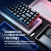 TECLADO ALÁMBRICO HYPERX ORIGINS 2 PRO 65 MAGNÉTICO | NEGRO