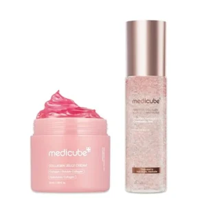 SET CREMA Y BRUMA FACIAL EN GEL MEDICUBE GLOW ANYTIME 2 PZS