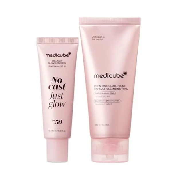 SET MEDICUBE DAILY GLOW PREP 2 PZS