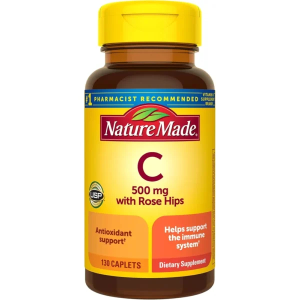 NATURE MADE VITAMINA C 500 MG CON ESCARAMUJO | 130 UND