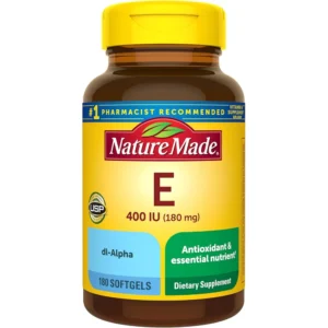 NATURE MADE VITAMINA E 400 UI | 180 UND