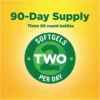 NATURE MADE PACK 3 OMEGA 3 FISH OIL BURP LESS 1200 MG | 60 UND C/U