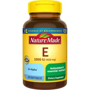 NATURE MADE PACK 3 VITAMINA E 1000 UI | 60 UND C/U
