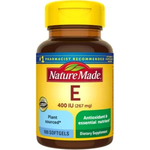 NATURE MADE PACK 3 VITAMINA E NATURAL 400 UI | 100 UND C/U