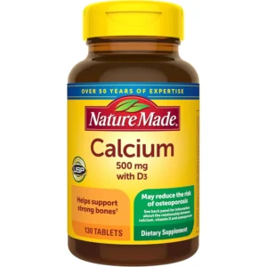 NATURE MADE CALCIO 500 MG + VITAMINA D3 | 130 UND