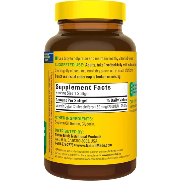 b004gjytf8_6_webp.webp NATURE MADE VITAMINA D3 2000 UI | 250 UND