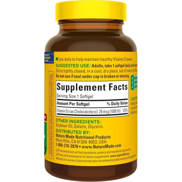 b004u3y8si_6_webp.webp NATURE MADE VITAMINA D3 1000 UI | 180 UND