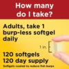 NATURE MADE OMEGA 3 FISH OIL BURP LESS 1200 MG | 120 UND