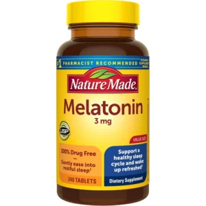 NATURE MADE MELATONINA 3 MG | 240 UND