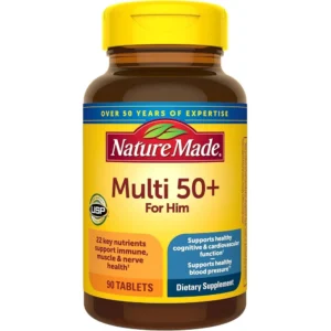NATURE MADE PACK 2 MULTIVITAMÍNICO MEN 50+ | 90 UND C/U