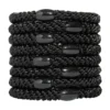 PACK 8 LIGAS PARA CABELLO ESTILO HAALAND NEGRO
