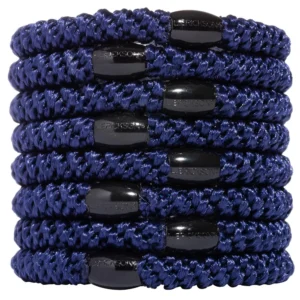 LIGAS PARA CABELLO ESTILO HAALAND AZUL