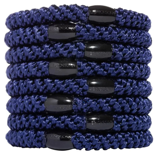 LIGAS PARA CABELLO ESTILO HAALAND AZUL