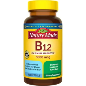 NATURE MADE VITAMINA B12 5000 MCG | 60 UND