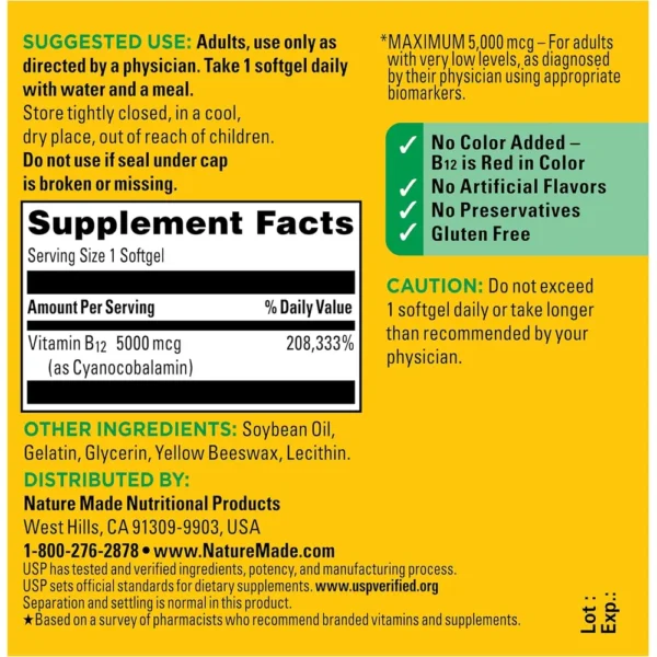 b00cbxso4i_7_webp.webp NATURE MADE VITAMINA B12 5000 MCG | 60 UND