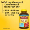 NATURE MADE OMEGA 3 ULTRA BURP LESS 1400 MG | 90 UND