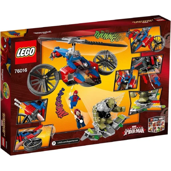 LEGO SUPERHÉROES RESCATE EN HELICÓPTERO ARAÑA 76016