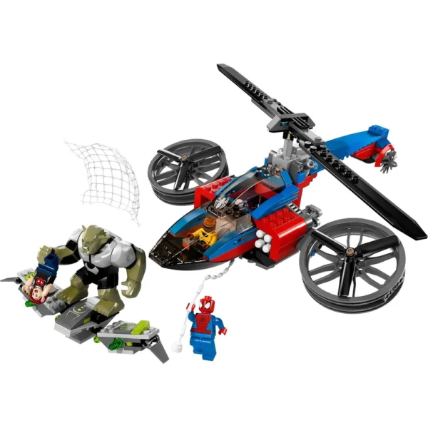 LEGO SUPERHÉROES RESCATE EN HELICÓPTERO ARAÑA 76016