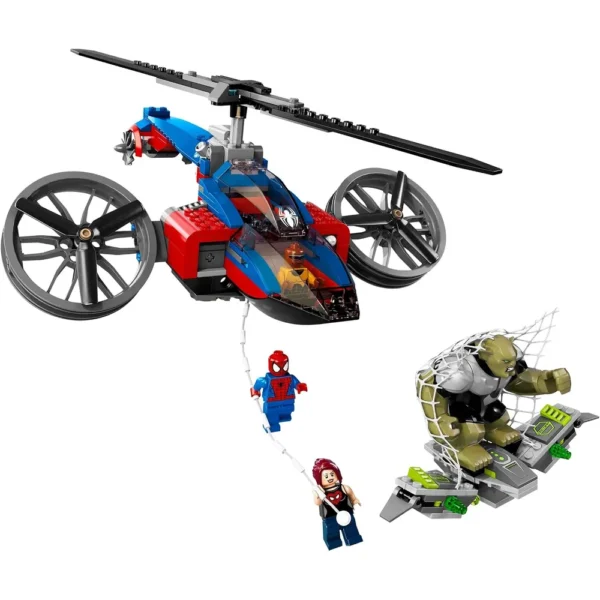 LEGO SUPERHÉROES RESCATE EN HELICÓPTERO ARAÑA 76016