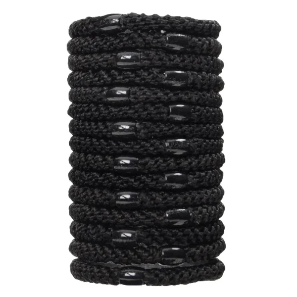 LIGAS PARA CABELLO ESTILO HAALAND NEGRO