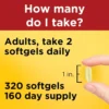 NATURE MADE OMEGA 3 FISH OIL 1000 MG | 320 UND